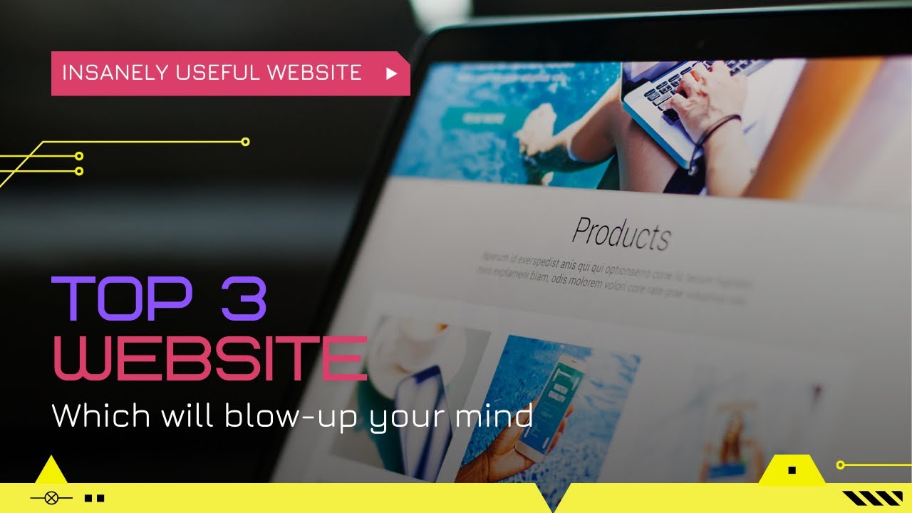 Top 3 useful website which will blow your mind 🤩 - YouTube