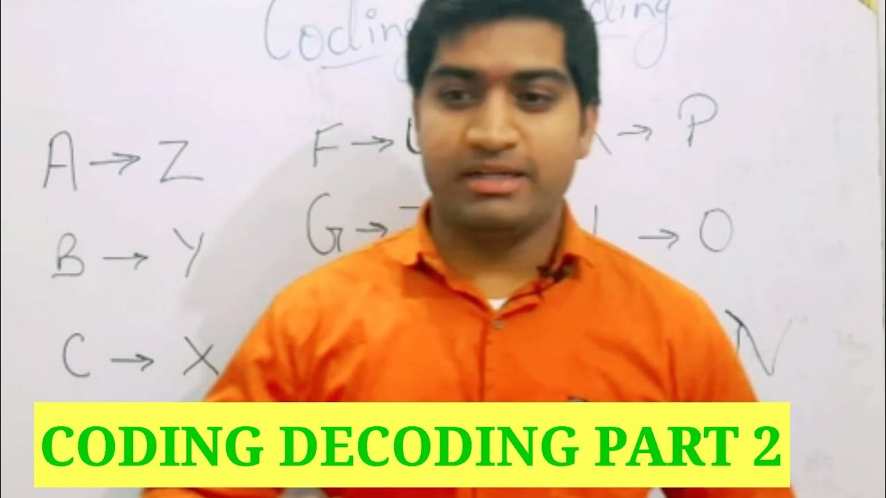 Coding-Decoding -2 for all exams i.e. SSC CGL/CHSL/UPTET/ RRB Group D ...