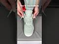 How To Lace Jordan 4s 🔥 or 👎🏽 #fashiontips #fashionhacks #jordan4 #airjordan