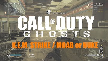 Call Of Duty Ghosts: How To Get A K.E.M. Strike! (+Gameplay)