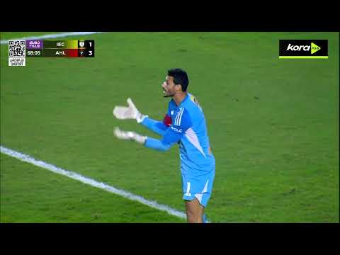 عصام الفيومي يسجل هدف كهرباء الإسماعيلية الثاني أمام الأهلي الدوري المصري 2025 2026
