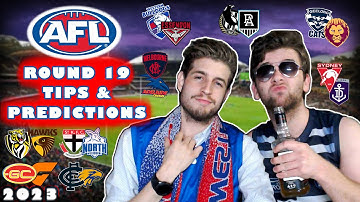 AFL Round 19 Tips & Predictions | 2023 Season