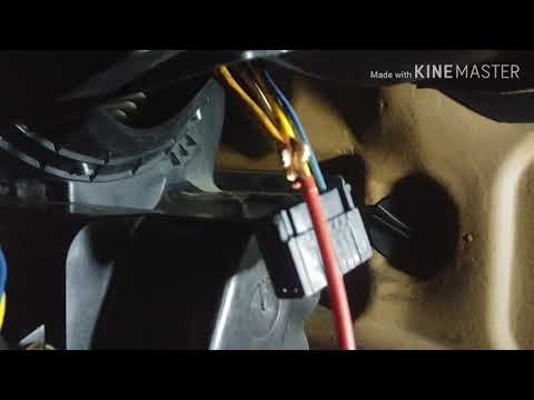 Peugeot 307 blower fan resistor repair