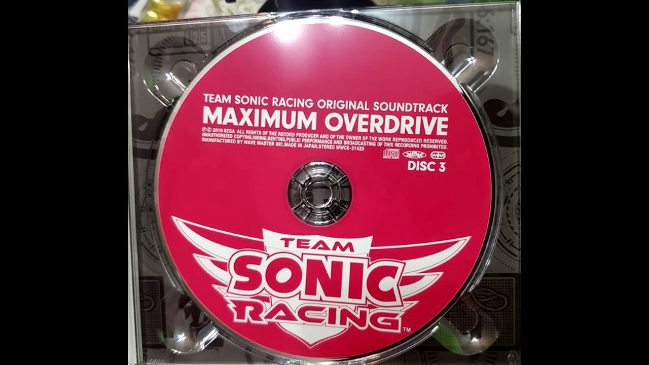 Team Sonic Racing Original Soundtrack - maximum Overdrive (2019) mp3. Racing soundtrack