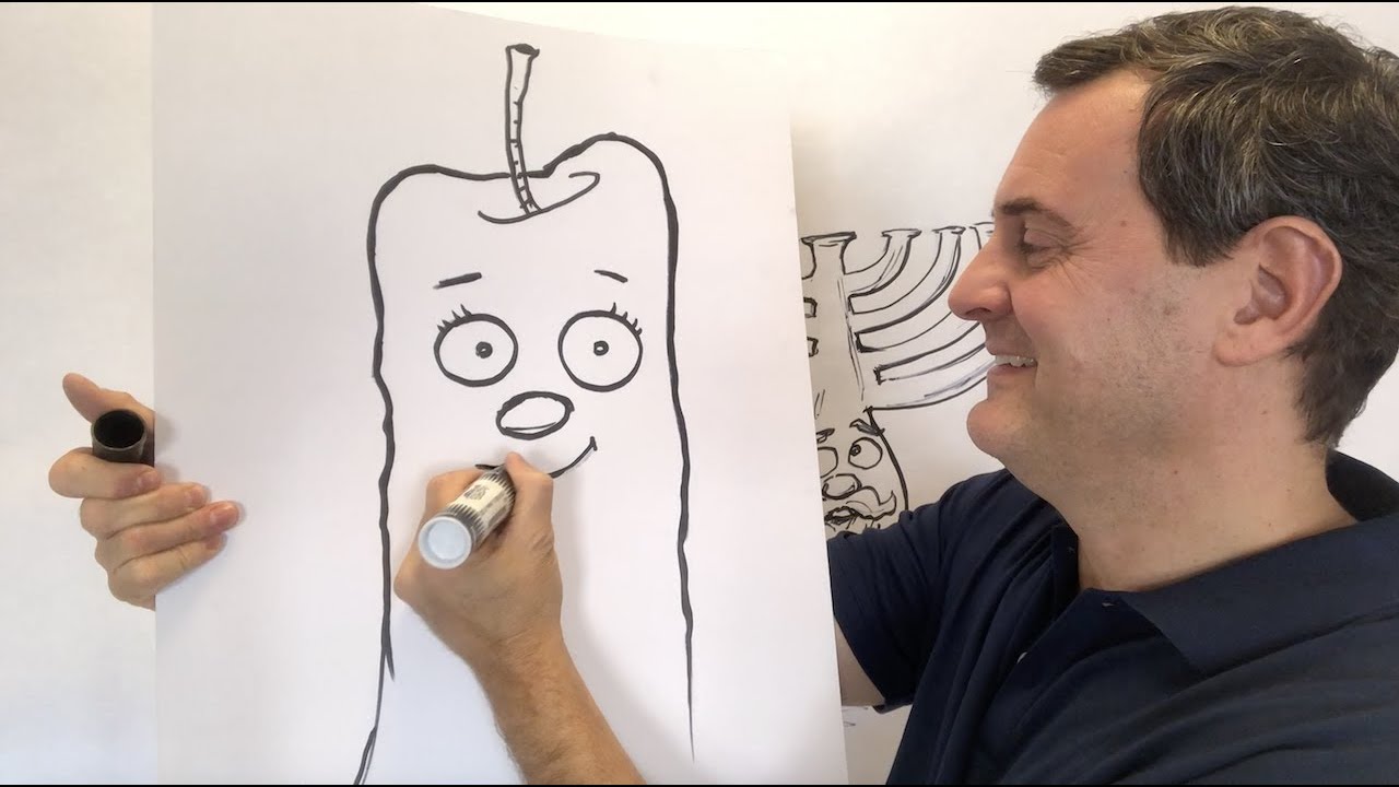 A Hanukkah Adventure through Drawing 