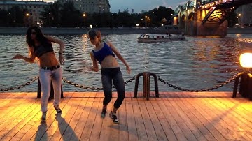 Nastya Somique & Dana Daniela - dancehall in Moscow