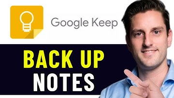 HOW TO BACKUP GOOGLE KEEP NOTES 2025! (FULL GUIDE)