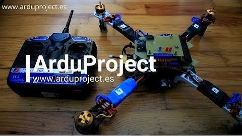 Arduino Drone | Controlar motores Brushless y ESC con Arduino (Code included)