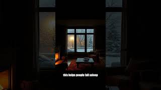 Cozy Fireplace & Rain Sounds Crackling Fire for Deep Sleep #cracklingfire #cozyambience #deepsleep
