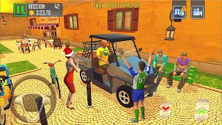 소포 배달 골프 자동차 운전 재미있는 사고 🚘📦 - BEST 2021 자동차 시뮬레이터 게임 Android/IOS 게임 플레이 screenshot 4