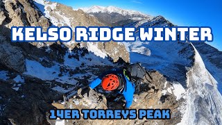 Colorado 14ers: Torreys Peak Via Kelso Ridge Winter Hike Guide