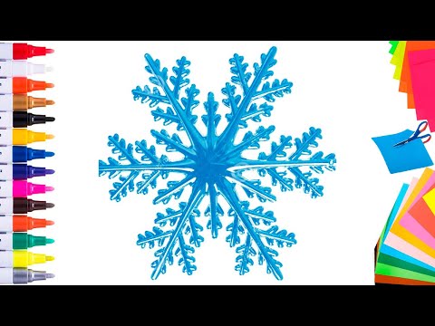 Снежинки из бумаги