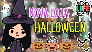 DECORAÇÃO | MINHA NOVA LOJINHA DE HALLOWEEN ??? | Toca Life World | Bel Pimenta