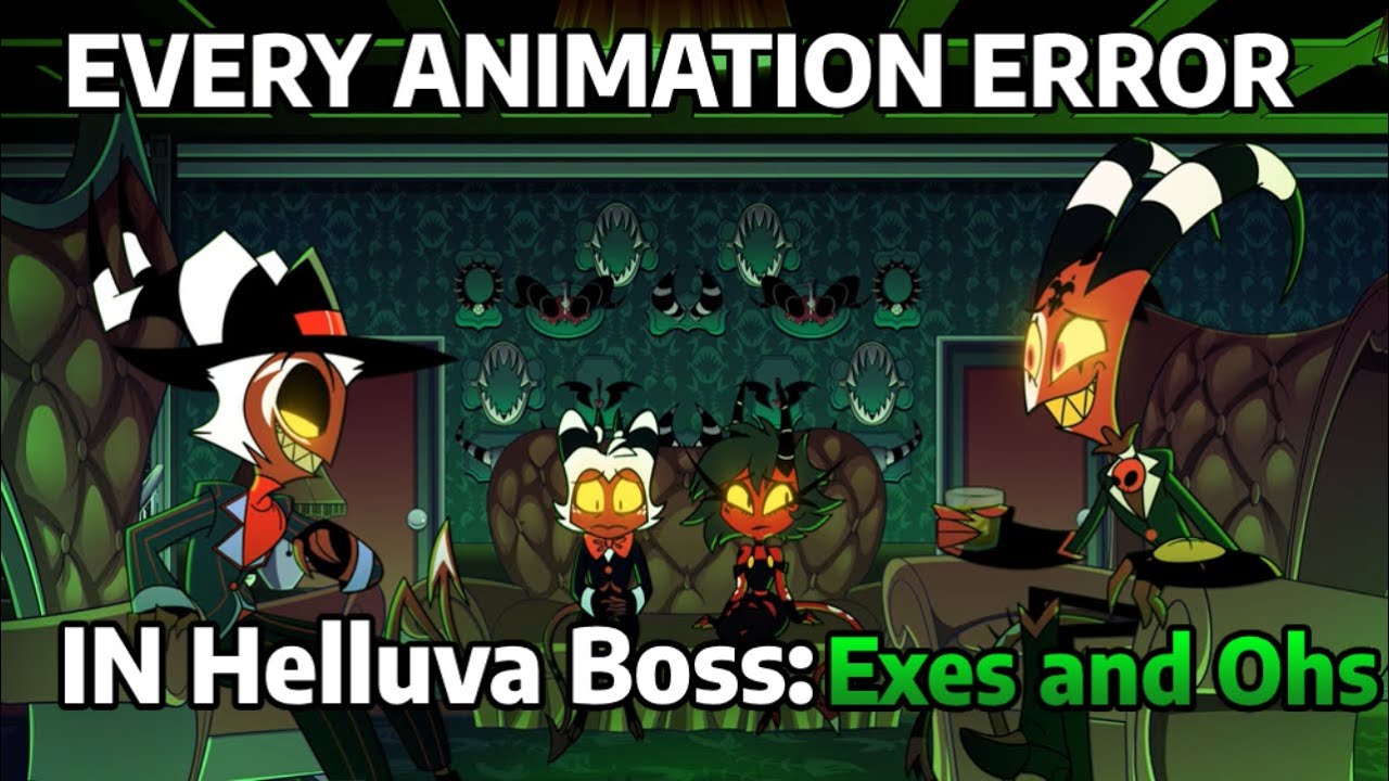 Every Animation Error in Helluva Boss: Exes and Ohs - YouTube