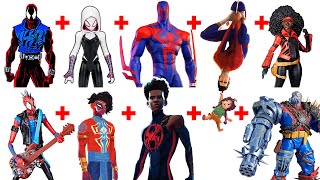 Combining 10 SPIDER-MAN Characters into ONE | ACROSS THE SPIDER-VERSE