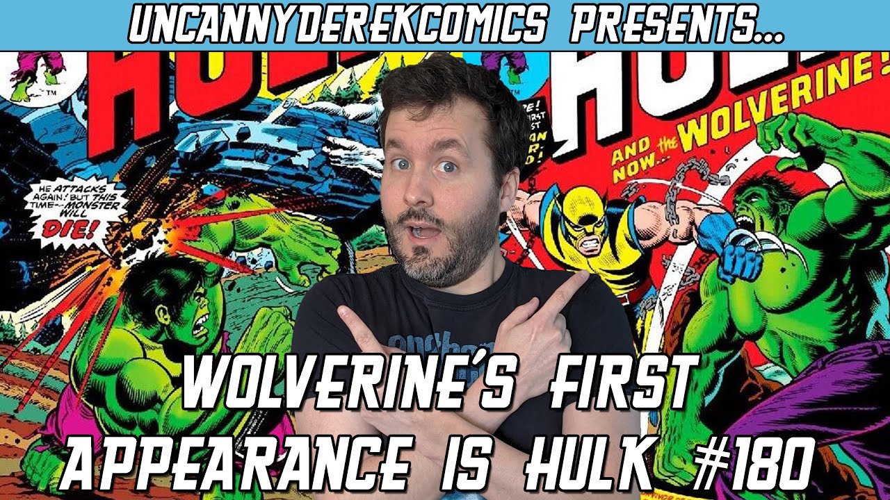 What is the First Appearance of Wolverine? It's Hulk #180! Here's