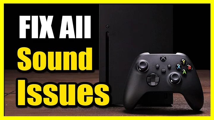 How to Fix Audio & Sound Issues on Xbox Series X (All Options)