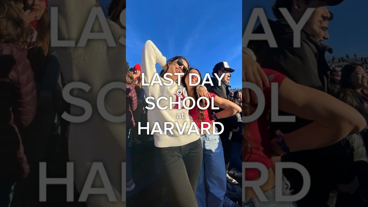 LAST DAY OF SCHOOL AT HARVARD 🤓📚