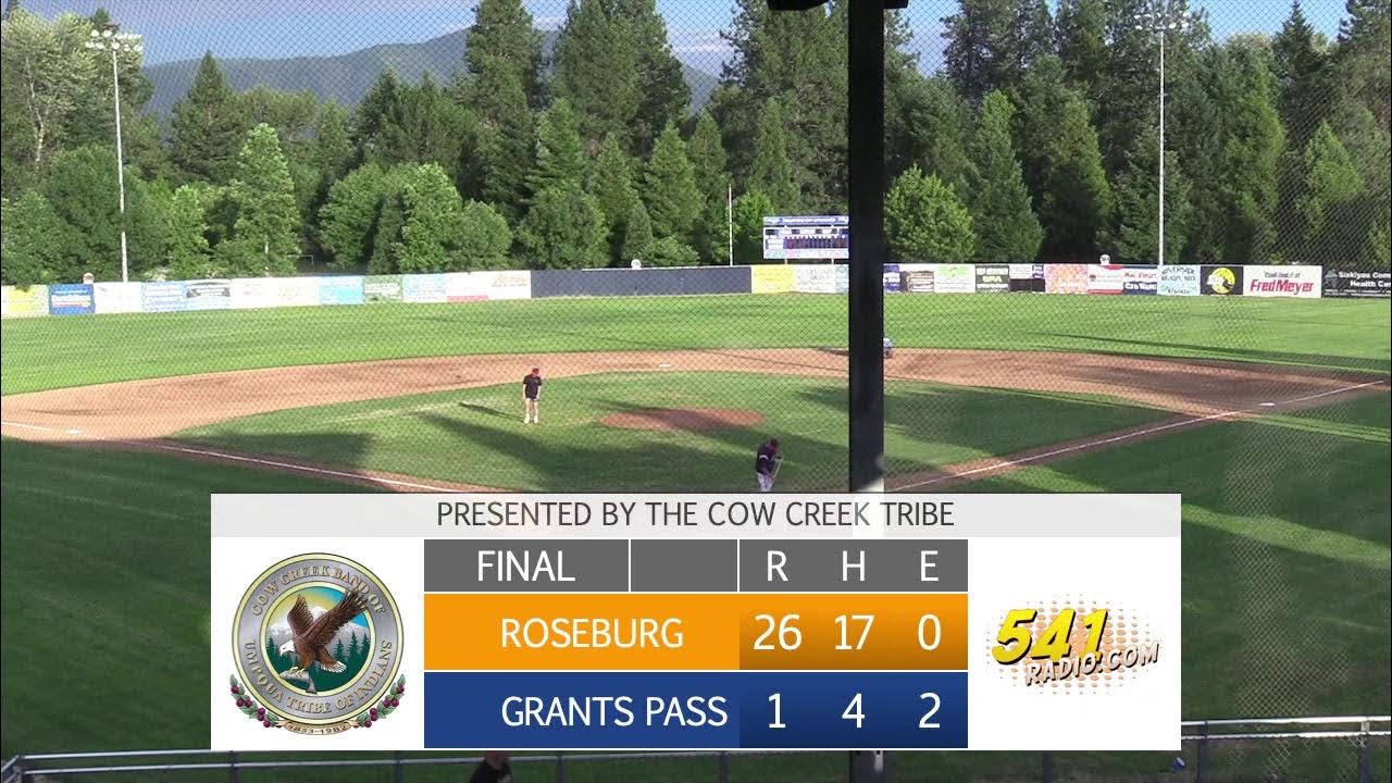 Roseburg Dr. Stewart's at Grants Pass Nuggets (6/22/21 GM 1) YouTube