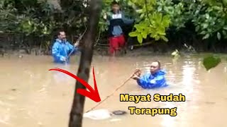 KABAR VIRAL | Proses Evakuasi Ditemukan Mayat Sudah Terapung Disungai