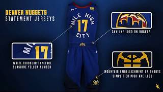 Check Out Denver Nuggets' NEW Logo, Uniform Colors