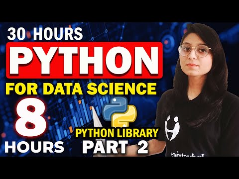 Python for Data Science for Beginners 2023 | Beginner to Advance | Part-2 | Python Libraries #python