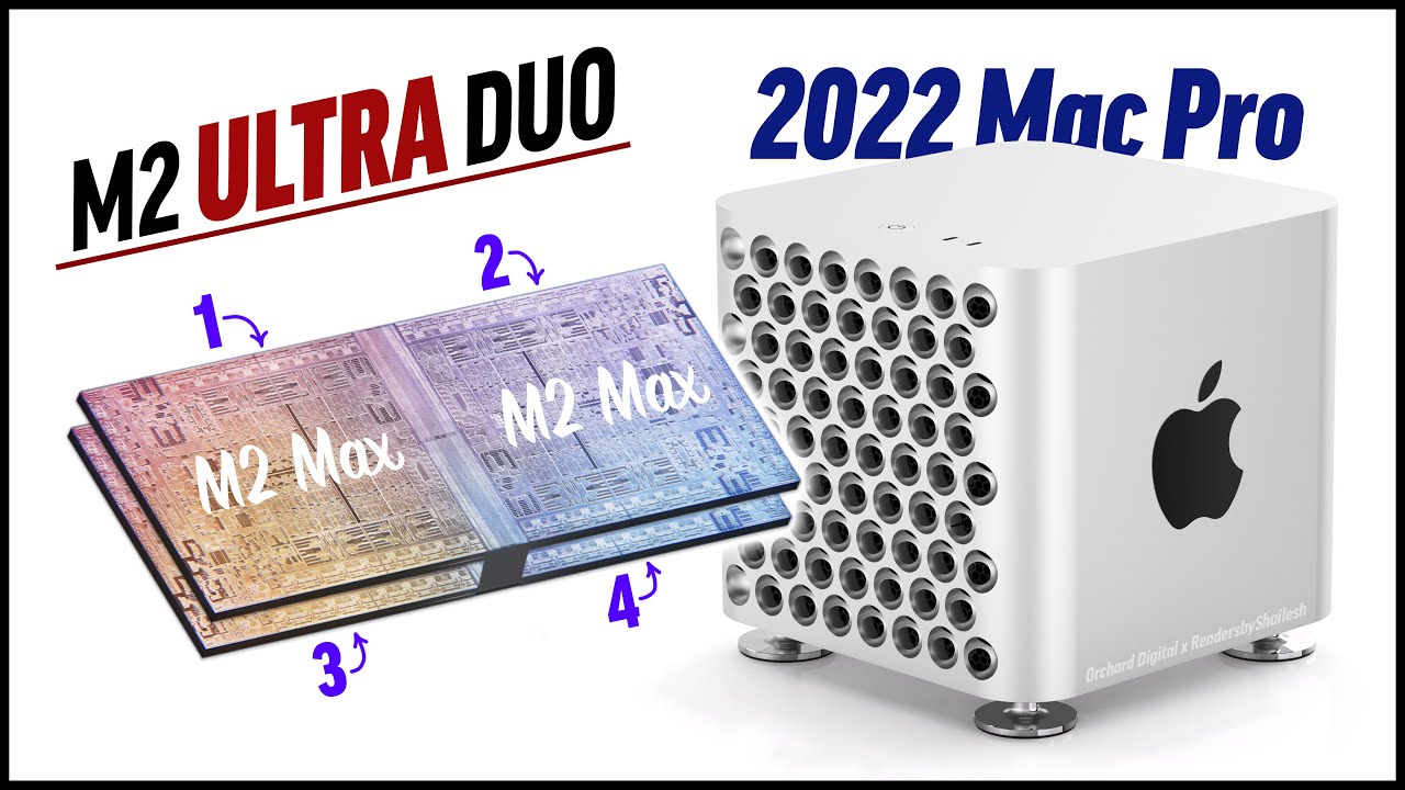 Apple's M2 Ultra DUO Mac Pro will be LEGENDARY! (Leaks)