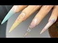 Spring nail design | acrylic nails