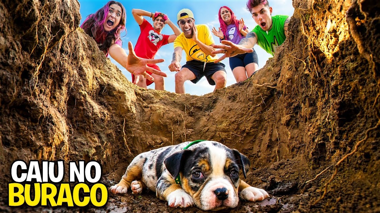 O CACHORRINHO DO VOID CAIU NO BURACO *O Tempestade sobreviveu ?