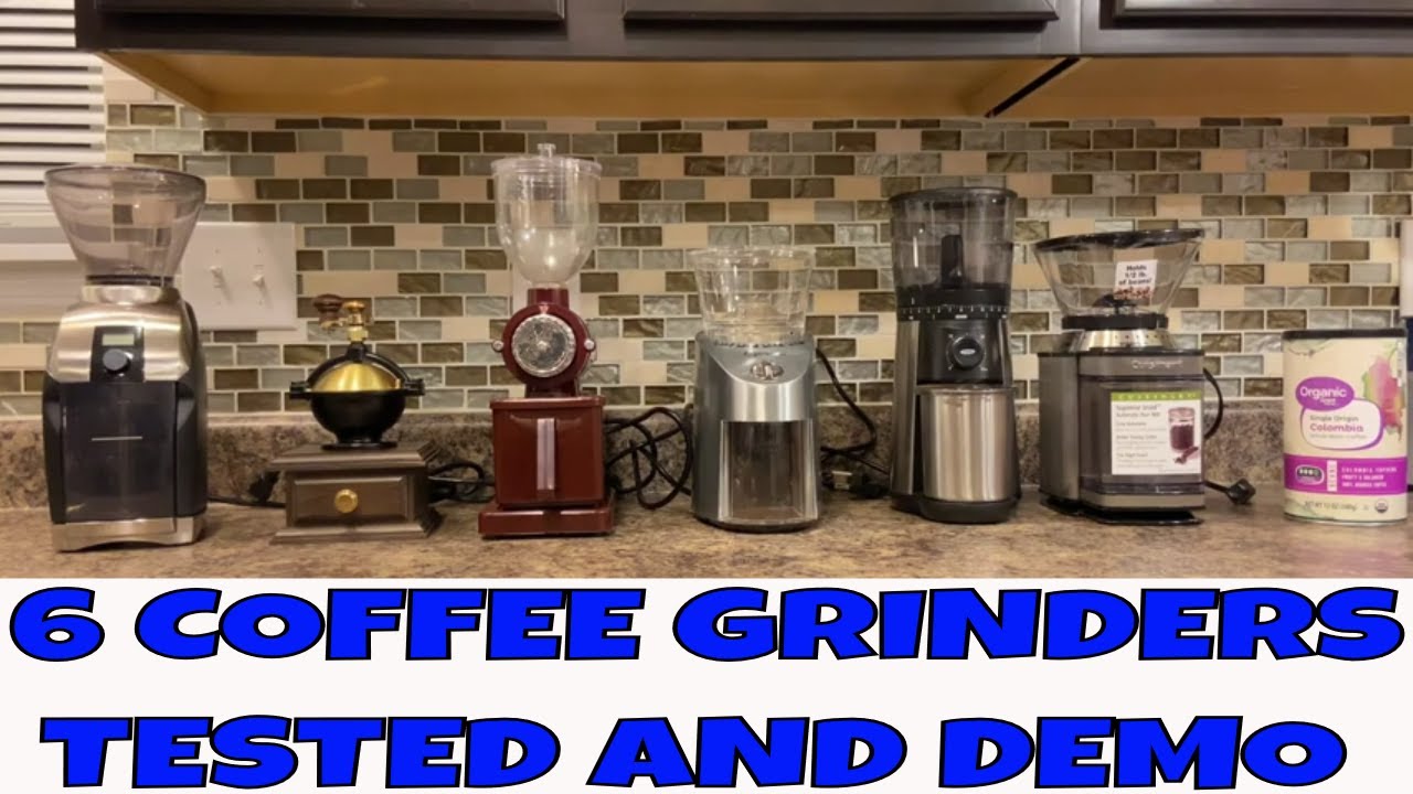 Best Burr Coffee Grinders: KitchenAid vs. Mr. Coffee vs. OXO Grinders