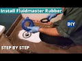 How To Install Fluidmaster RubberToilet Seal Instead Of Wax Ring - That Will Last For Ever