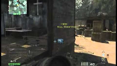 jimboslice689 - pwnage in village ( psg 90 sniper) mw3