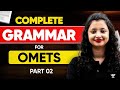 All Grammar Concepts for OMETs Explained ✍️ Ace NMAT, SNAP, XAT &amp; CMAT (Part 2)
