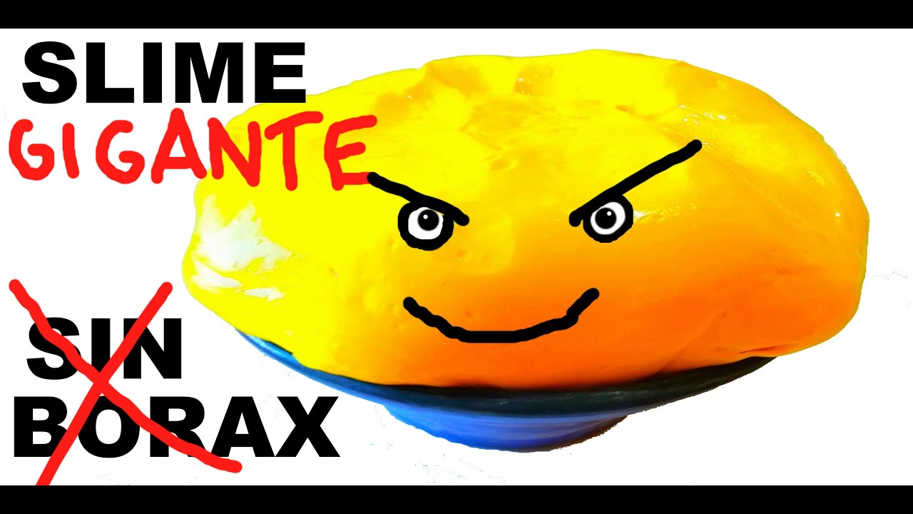 EL SLIME MAS FACIL DEL MUNDO Como hacer Slime sin borax