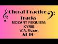 Mozart Requiem: Kyrie | ALTO Practice Track | W.A. Mozart
