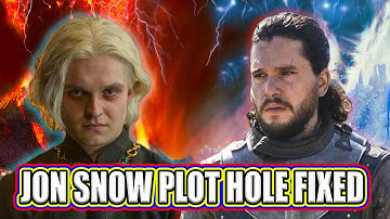 House of the Dragon: The Jon Snow Plot Hole Finally Resolved!
