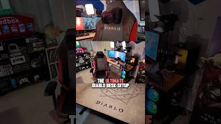 The ULTIMATE Diablo desk setup 🔥