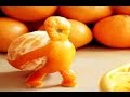 How To Make Mandarin Orange Food Art : ???????? ??????????? ?? ???????? ????????