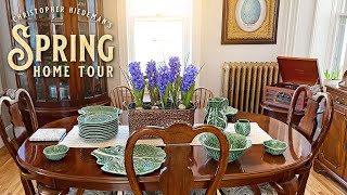 Spring Home Tour - Spring \& Easter Decorating - Historic 1898 Home Tour