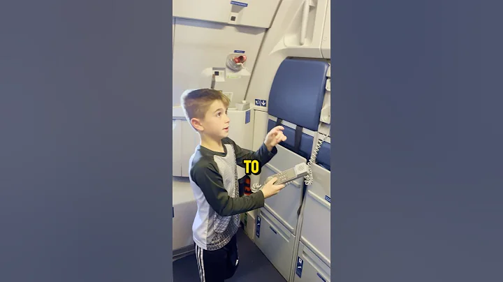 The Funniest Airplane Moment 😂