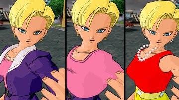 Android 18(dragon ball GT + end of Z) - Dragon ball BT3 mods