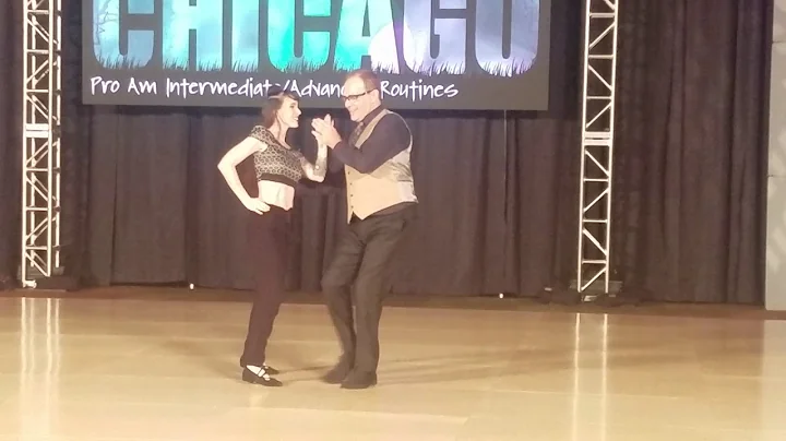 Swing City Chicago 2018. Rocco Rinaldi & Stacy Kay.