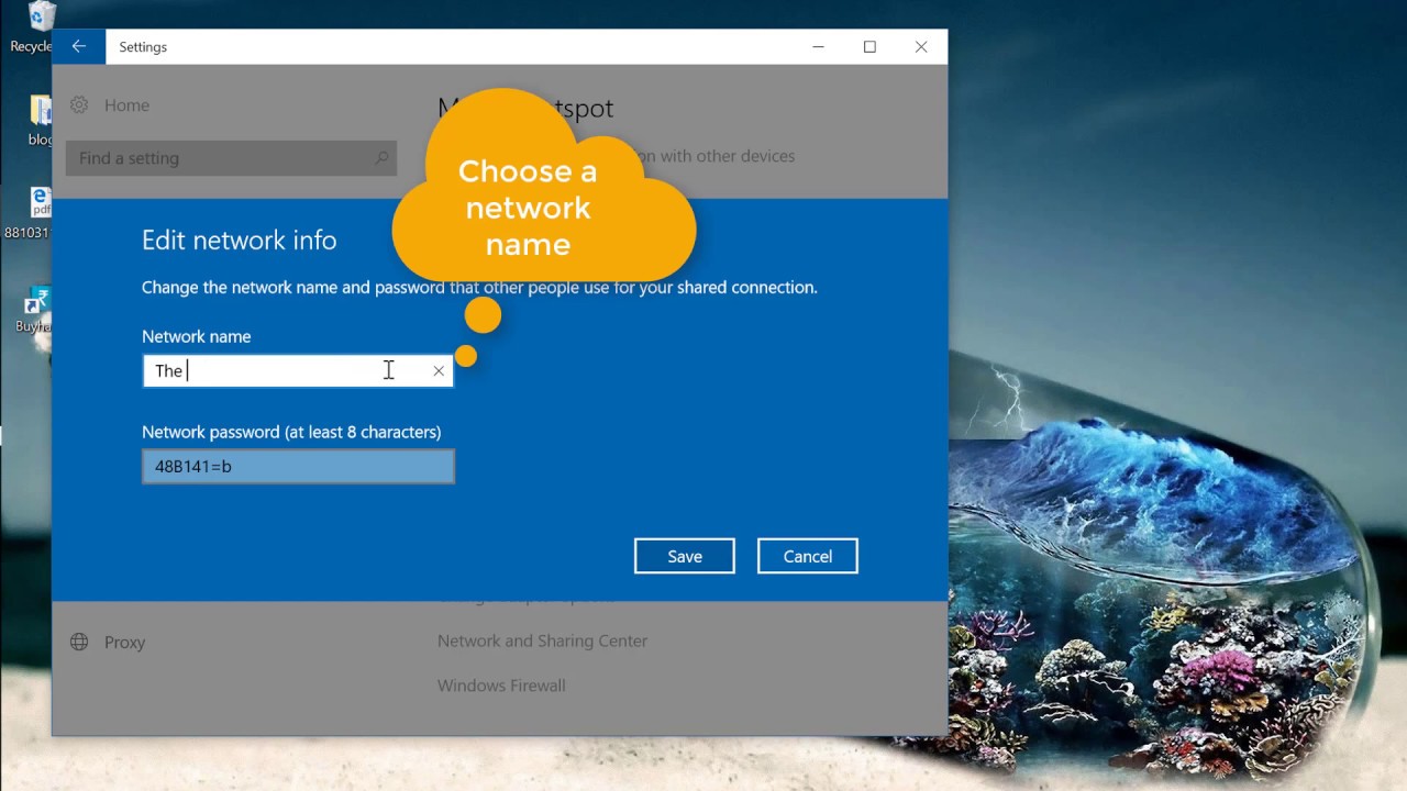 How to start WIFI hotspot in win 10 YouTube