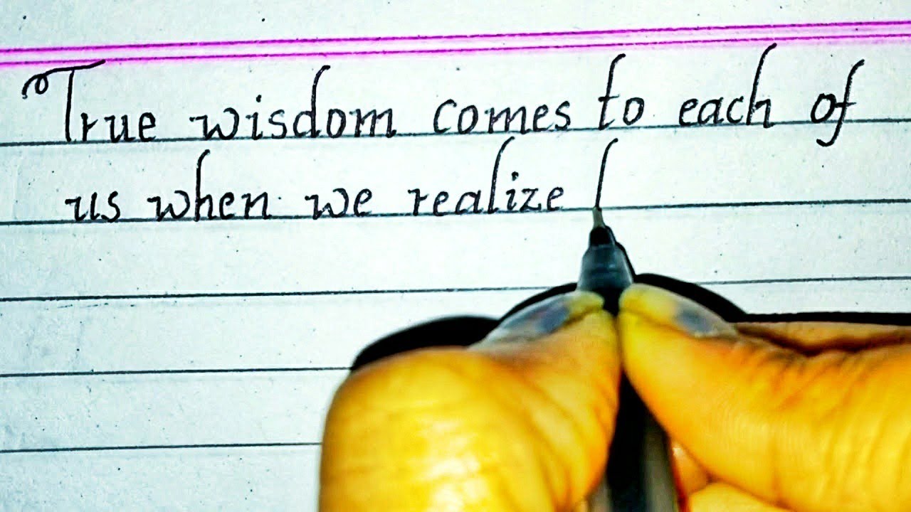 beautiful handwriting with ball point penCalligraphy YouTube