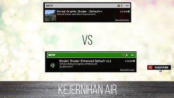UGSPE SHADERS ED VS BICUBIC SHADERS ED KEJERNIHAN AIR