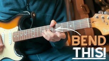 The Secret to Better Bends (7th + b3 Trick)
