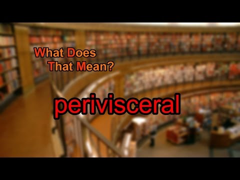 What does perivisceral mean?