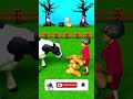 Squid game Doll &amp; Scary Teacher Feed a Cow #Funny#Comedy#Shorts#ScaryTeacher3D