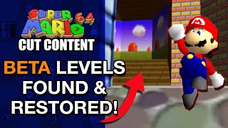 Beta Levels of Super Mario 64 | Mario Cut Content