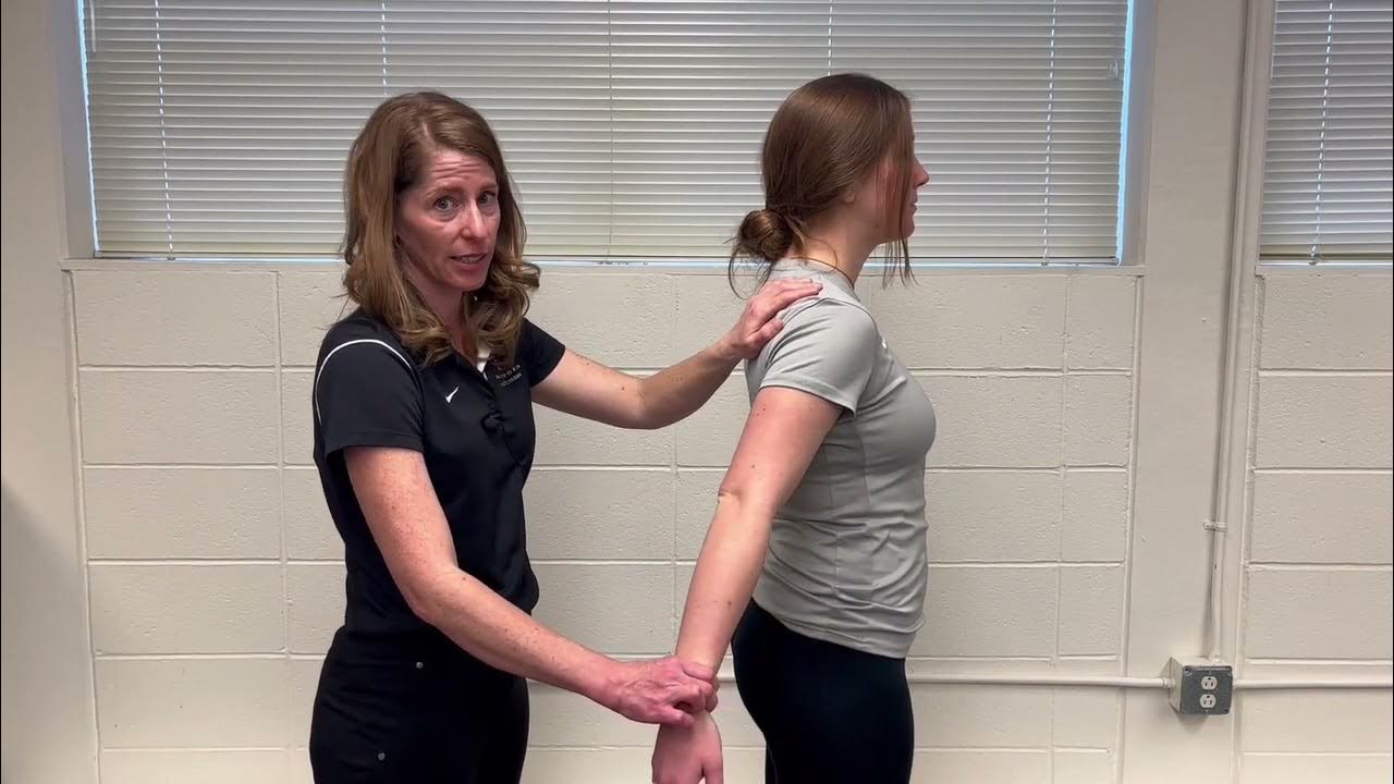 Military Brace Test (Whitworth Athletic Training) YouTube